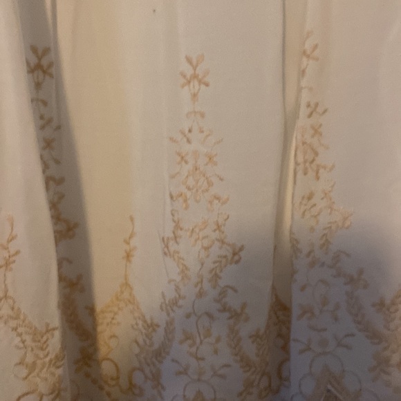 White and cream lace mini dress/tunic - Picture 3 of 6